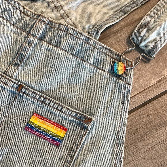 Levi's Denim - Levi's Light Blue Denim Overalls